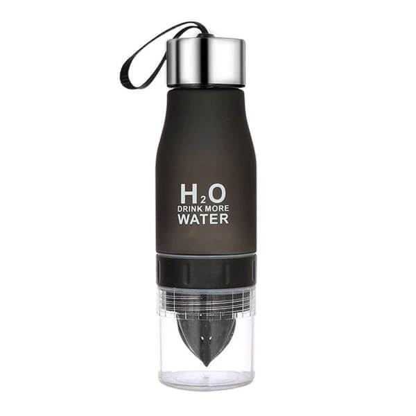 H²O Fruit Infusion Bottle - Black - 100003293