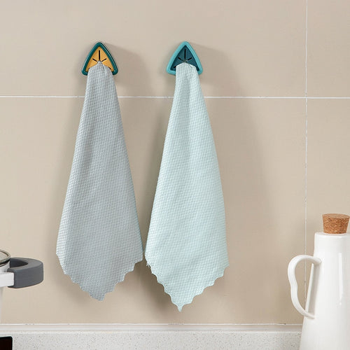 QuickLock™ Thumb Push Towel Hanger