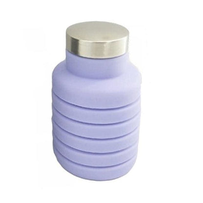 Collapsible Silicone Bottle - Lavender